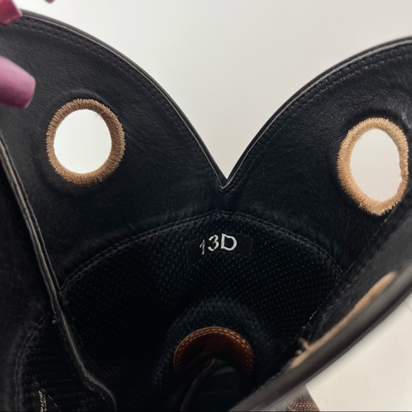 Ariat Men's Sport Rider Square Toe Chocolate Brown Black size 13B cowboy boots - Picture 5 of 7